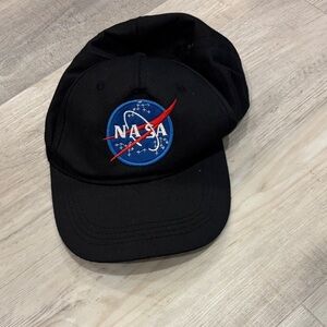 Black NASA Logo Cap